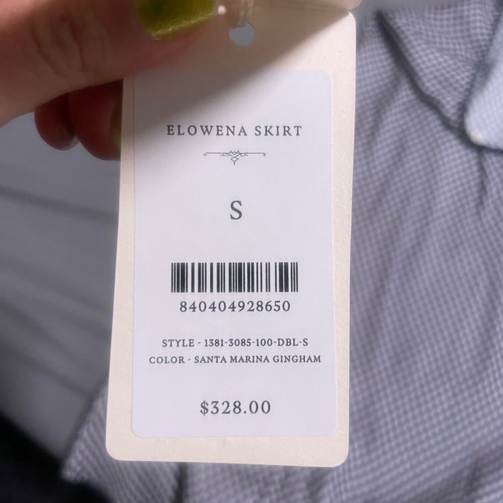 Elowena Gingham Skirt